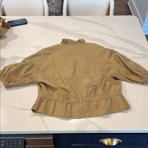 Gregory Beige Ruffled Jacket - Picture 3 of 3